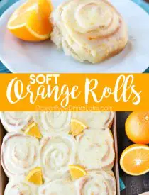 Orange Rolls are a delicious sweet roll made with a soft and fluffy potato dough filled with a zest-infused sugar and topped with a fresh orange glaze. Perfect for breakfast, weekend brunch, or holidays -- like Easter.