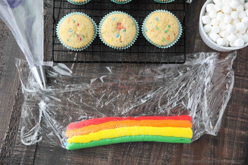 Rainbow Buttercream