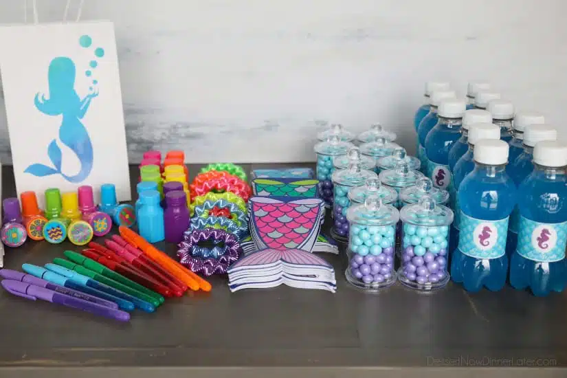 Mermaid Party Favors