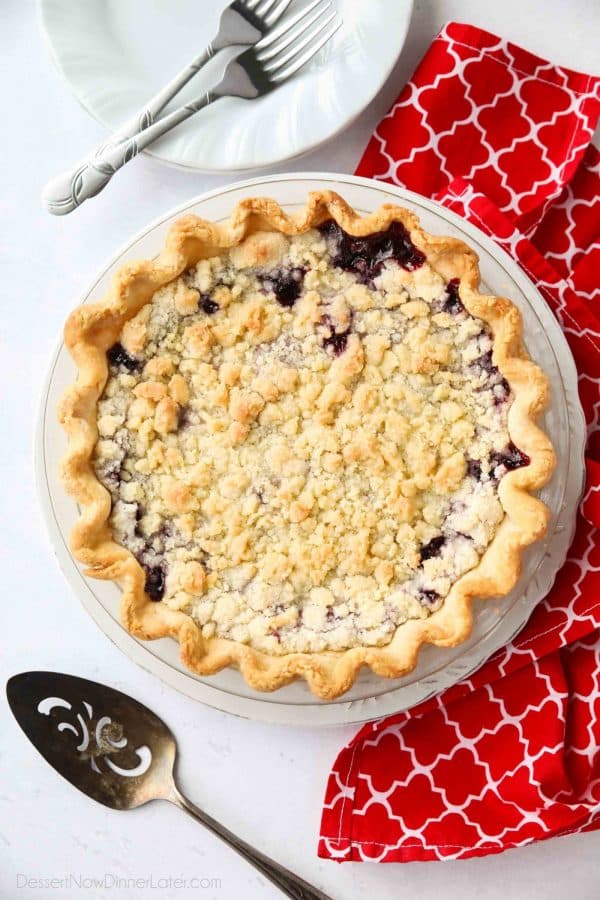cherry crumb pie with canned pie filling cherry crumb pie with canned pie filling