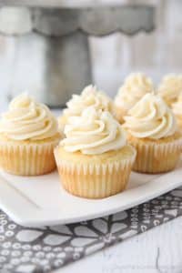 This vanilla cupcakes recipe is easy, classic, moist, fluffy, and perfectly sweet. Great for birthdays, weddings, or any occasion. These basic cupcakes are a must for your recipe box.