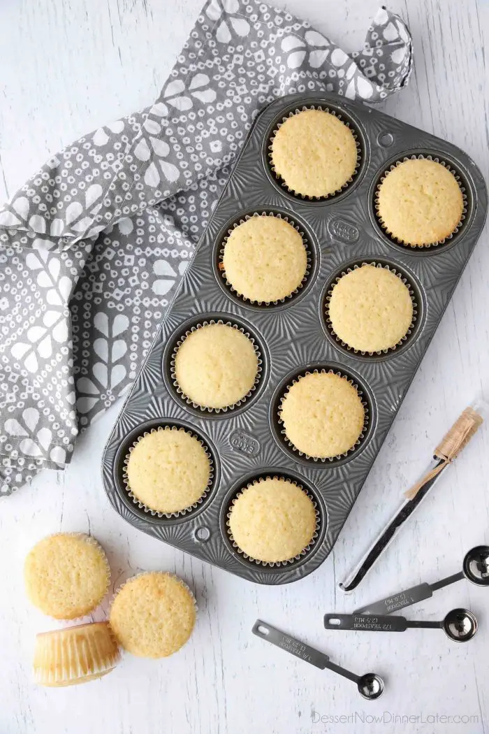 This vanilla cupcakes recipe is simple, classic, and delicious.