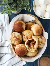 Empty Tomb Rolls (aka Resurrection Rolls) are delicious cinnamon-sugar sticky buns with a melting marshmallow inside. A family-friendly recipe that teaches the story of Easter. So easy to make with Rhodes rolls.