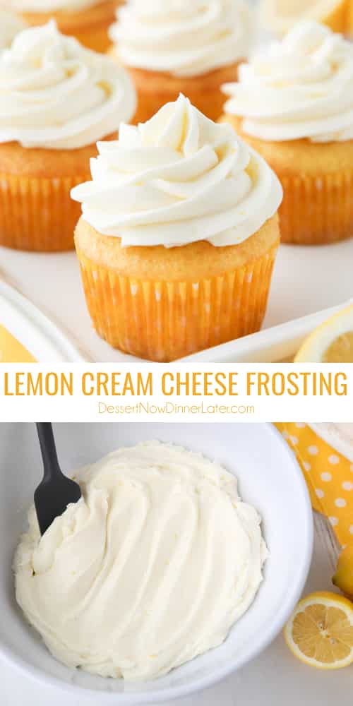 Lemon Cream Cheese Frosting Dessert Now Dinner Later