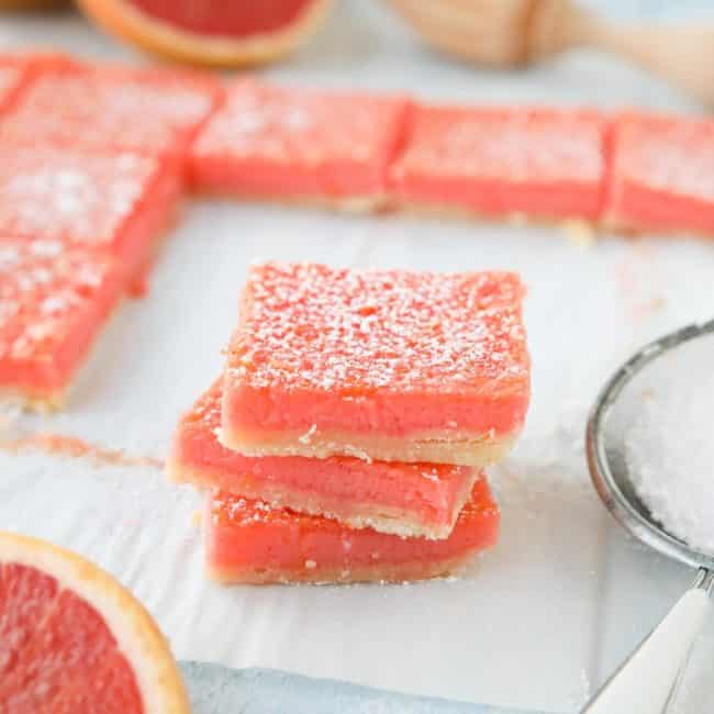Grapefruit Bars + Video Dessert Now Dinner Later