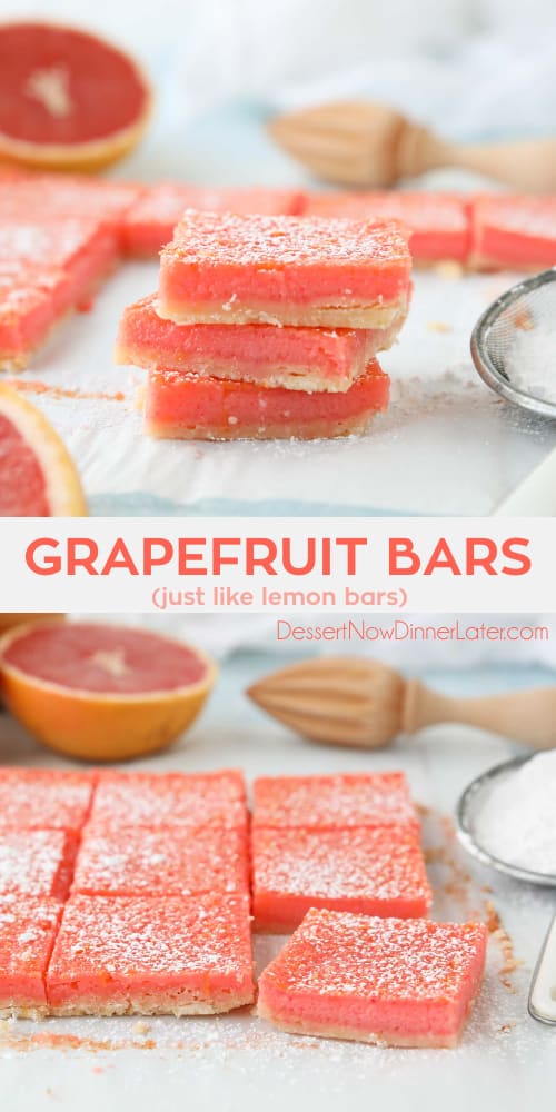 Grapefruit Bars + Video Dessert Now Dinner Later
