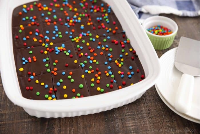 Homemade Cosmic Brownies are the perfect dessert for lunchbox treats or anytime.