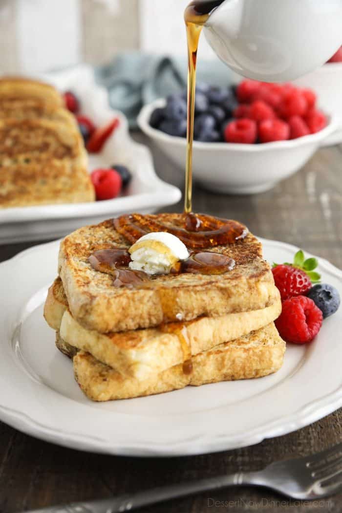 Classic French Toast Recipe (+ no clumps of cinnamon) Dessert Now
