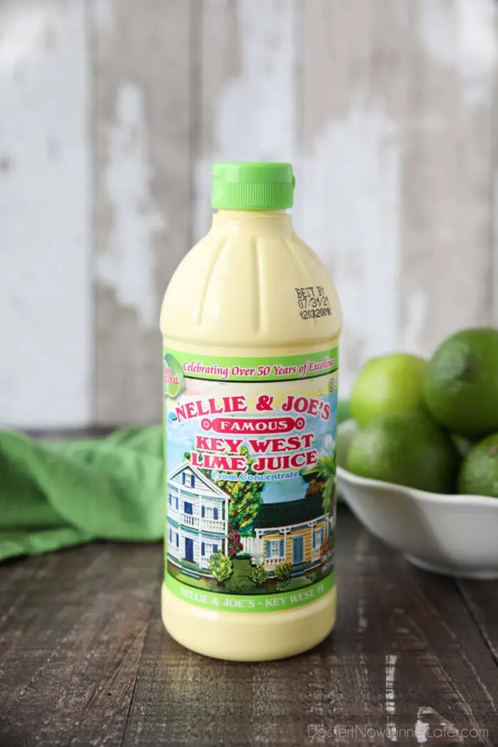 Bottle of Nellie & Joe's Famous Key West Lime Juice From Concentrate.