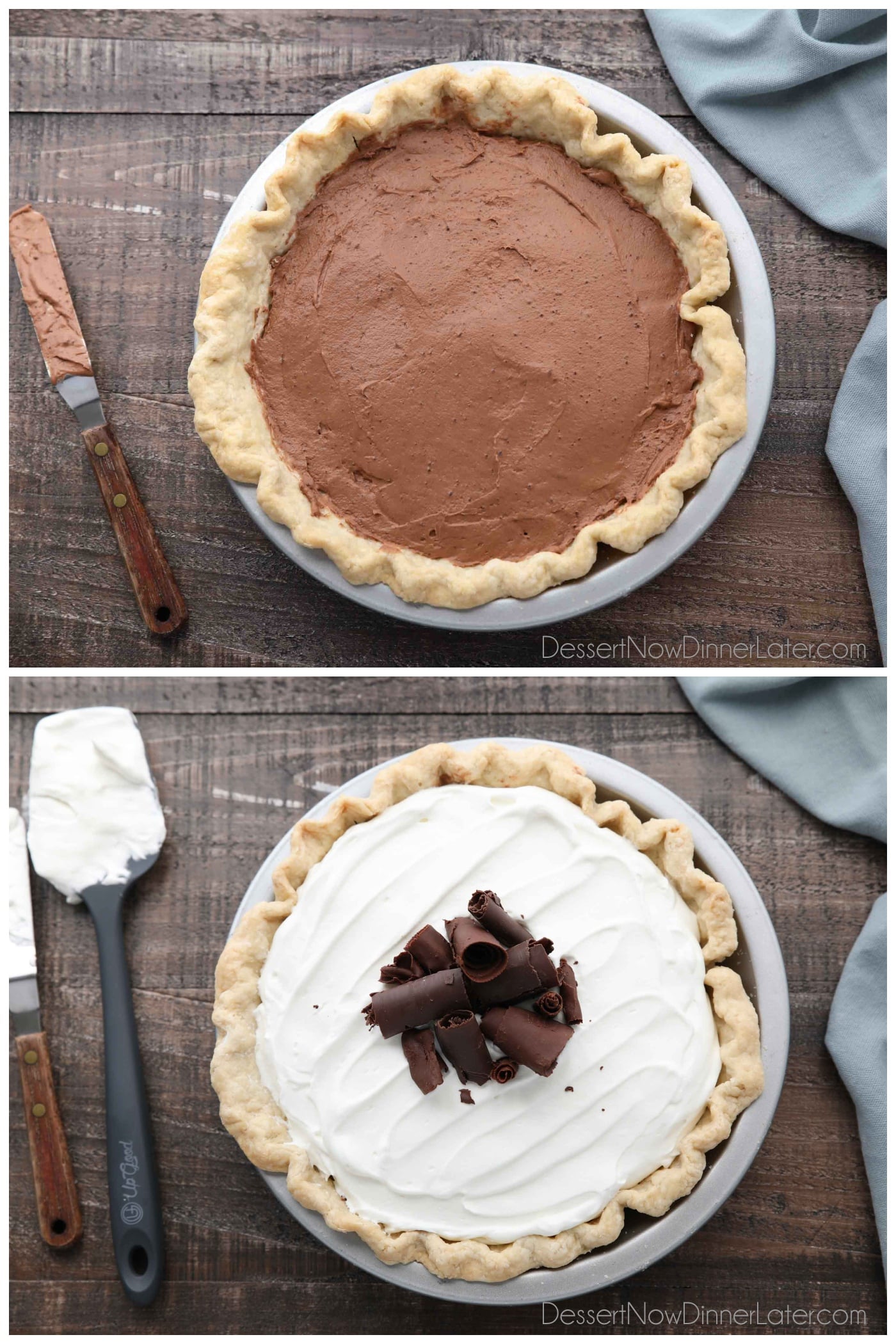 Chocolate Cream Pie + Video Dessert Now Dinner Later