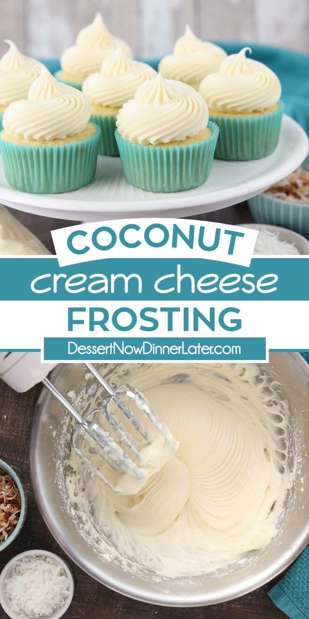Coconut Cream Cheese Frosting Dessert Now Dinner Later