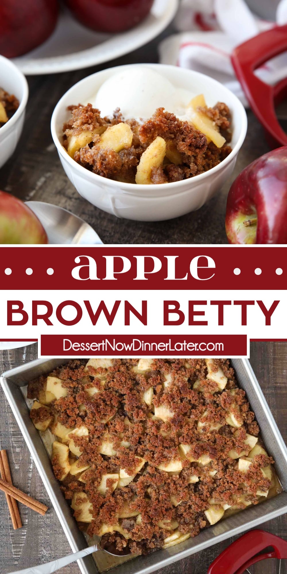 Apple Brown Betty Dessert Now Dinner Later