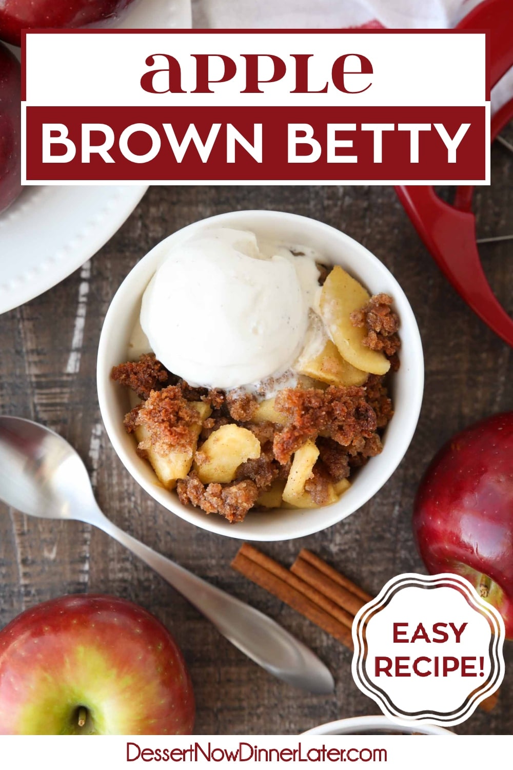 Apple Brown Betty Dessert Now Dinner Later