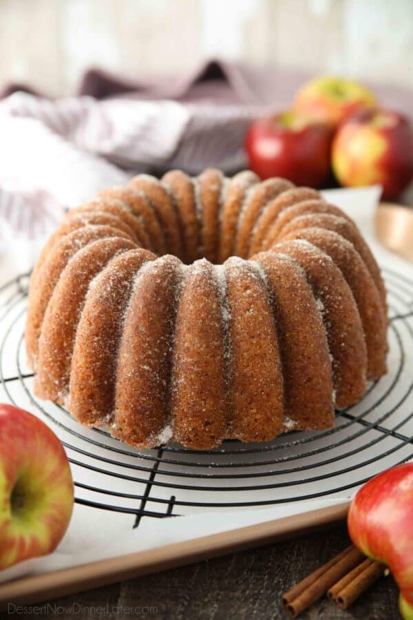 Apple Cider Donut Cake + Video Dessert Now Dinner Later