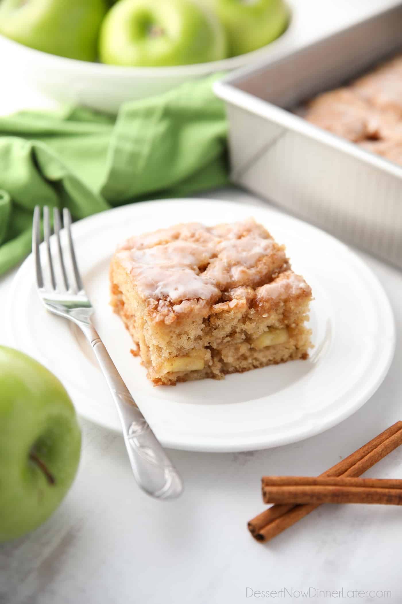Apple Fritter Cake Dessert Now Dinner Later