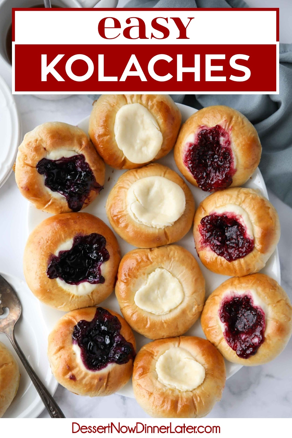Easy Kolaches Recipe Dessert Now Dinner Later
