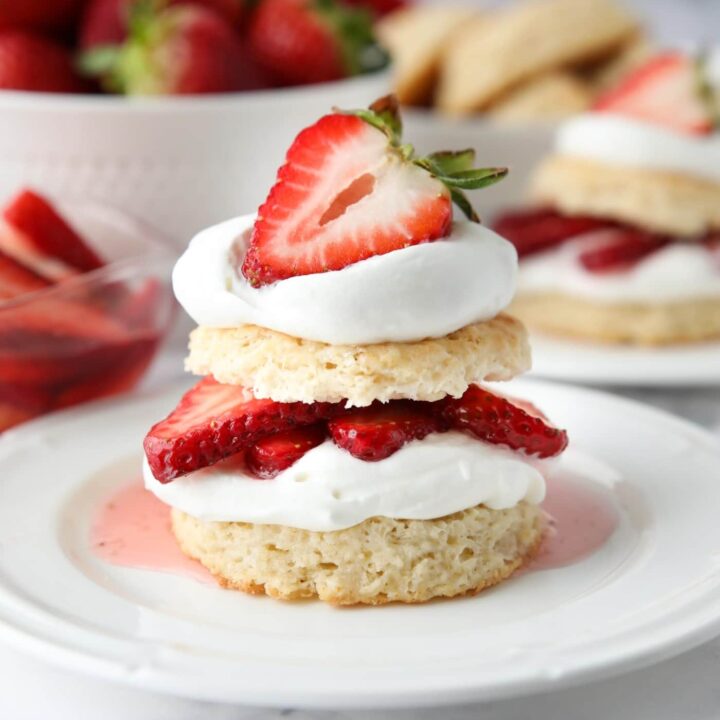 Biscuit Strawberry Shortcake Dessert Now Dinner Later