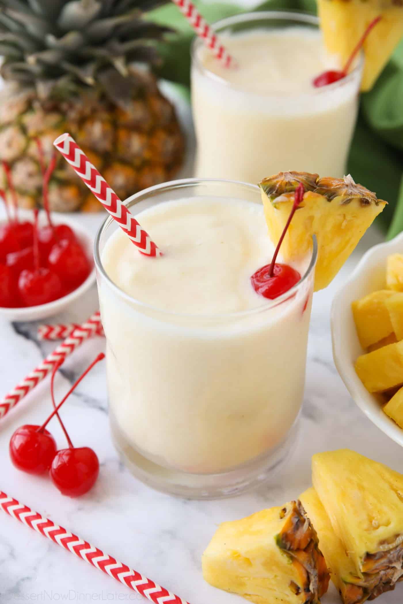 Virgin Pina Colada Recipe | Dessert Now Dinner Later